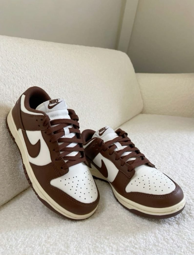 Dunk Castanha e Branca